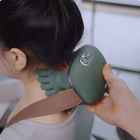 Soothing heat therapy demonstration